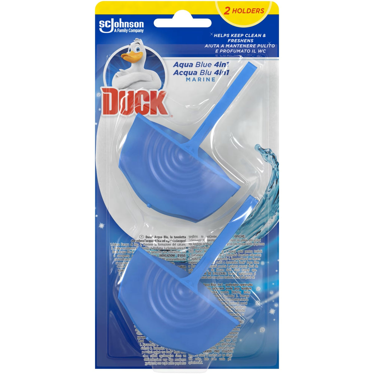 Duck odorizant wc blue 2x36g Marine