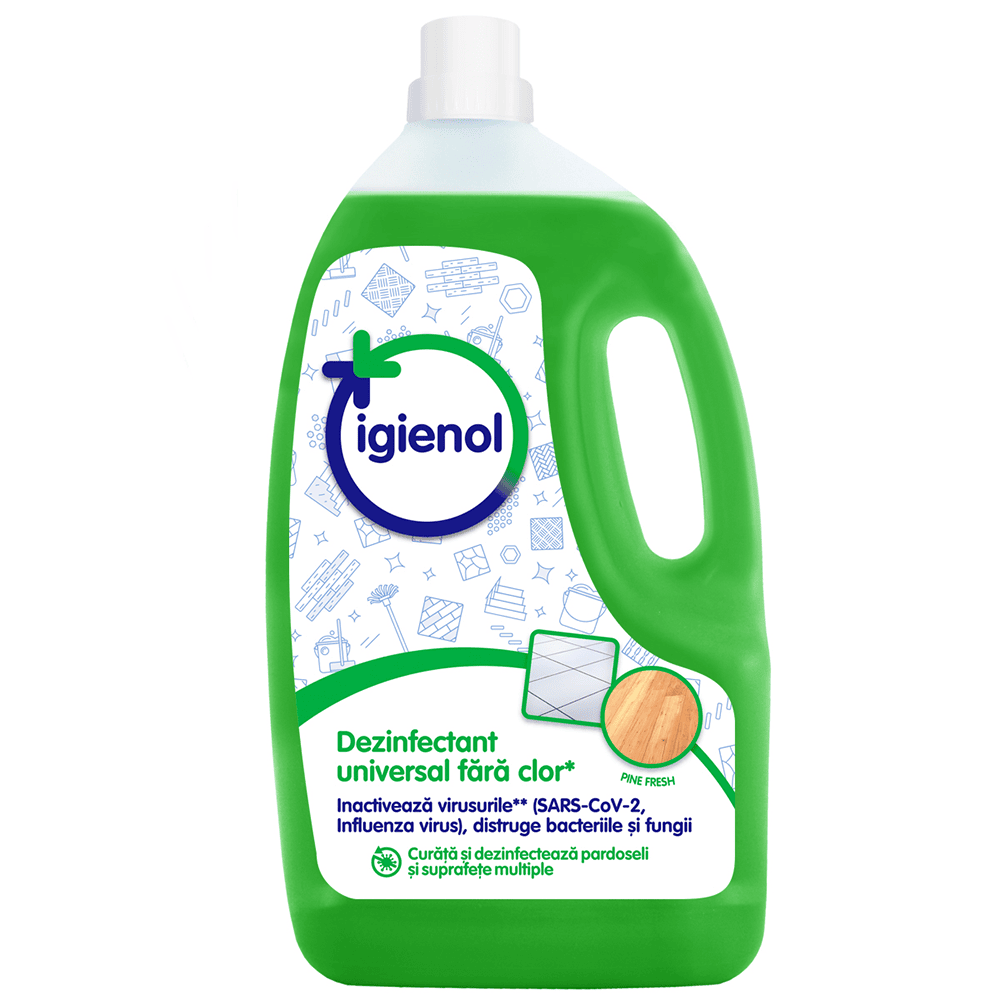 Igienol dezfinfectant universal Verde, 4L