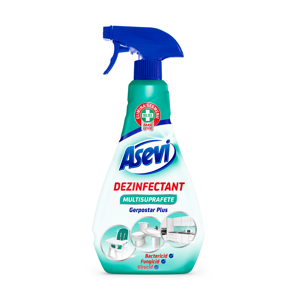 Asevi dezinfectant 750ml multisuprafete gerpostar