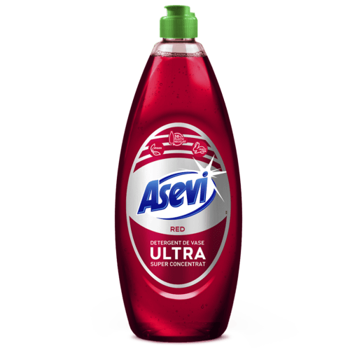 Asevi vase 650ml rosu
