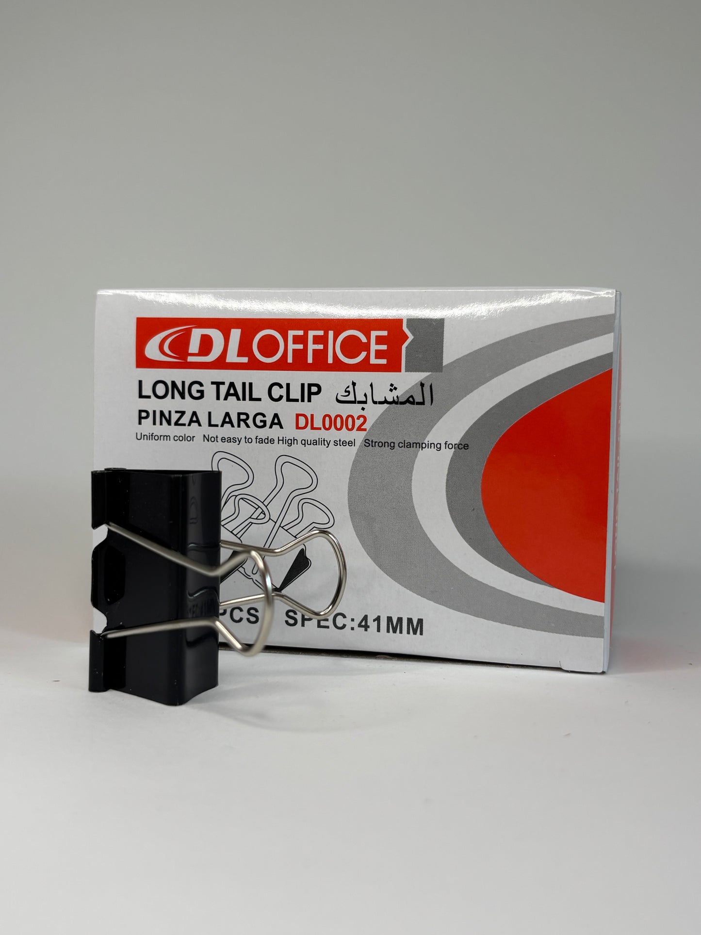 Cleme (binder clips) 32 mm/41mm/25mm office, 12 buc/ cutie
