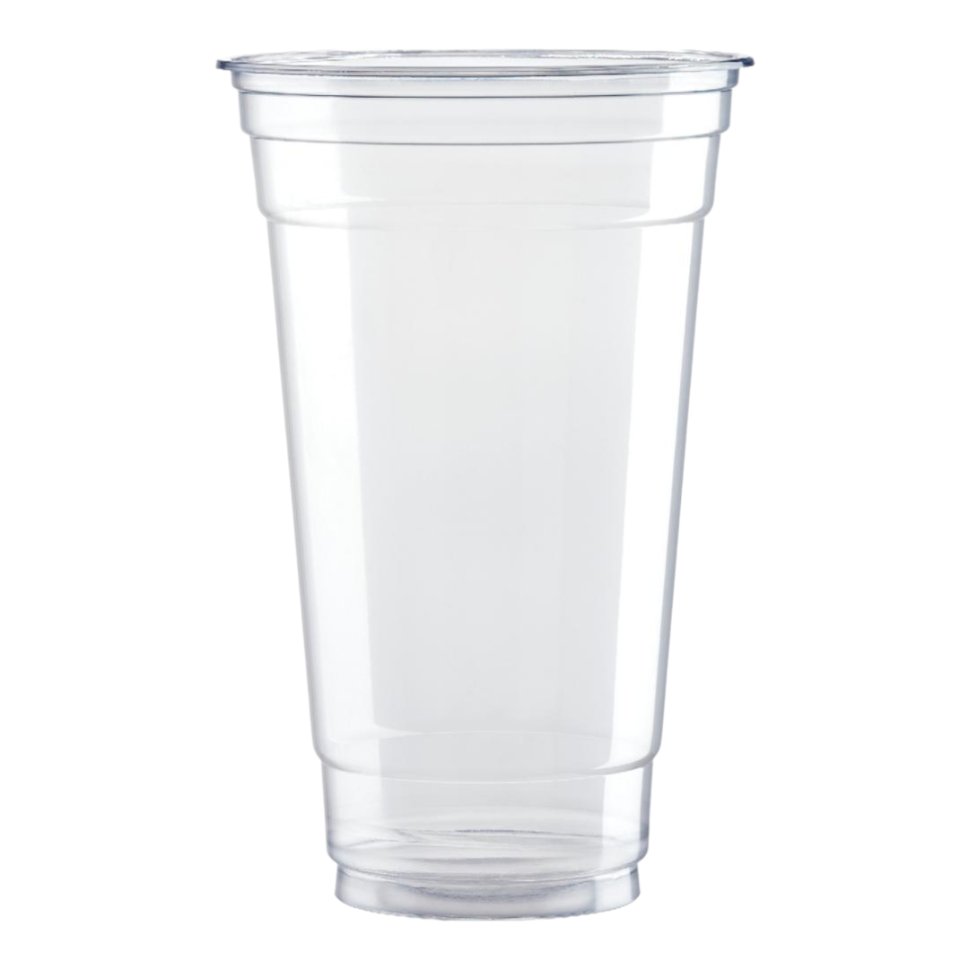 pahar plastic transparent 16 oz 50buc/set