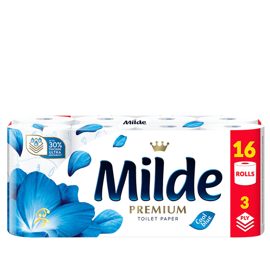 Milde hartie igienica 3str 16role cool blue