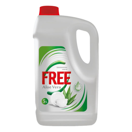 Free detergent lichid vase 5L aloe vera