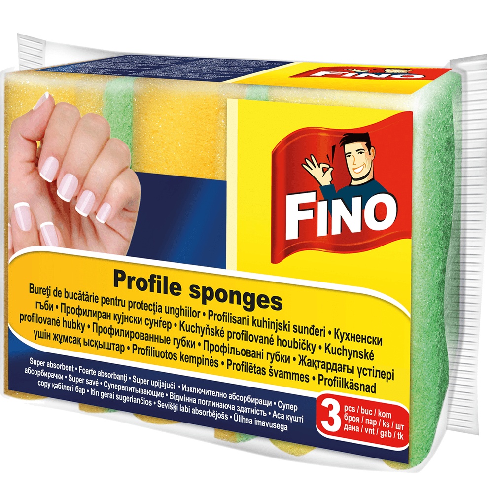 Fino burete vase cu protectie unghii 3buc