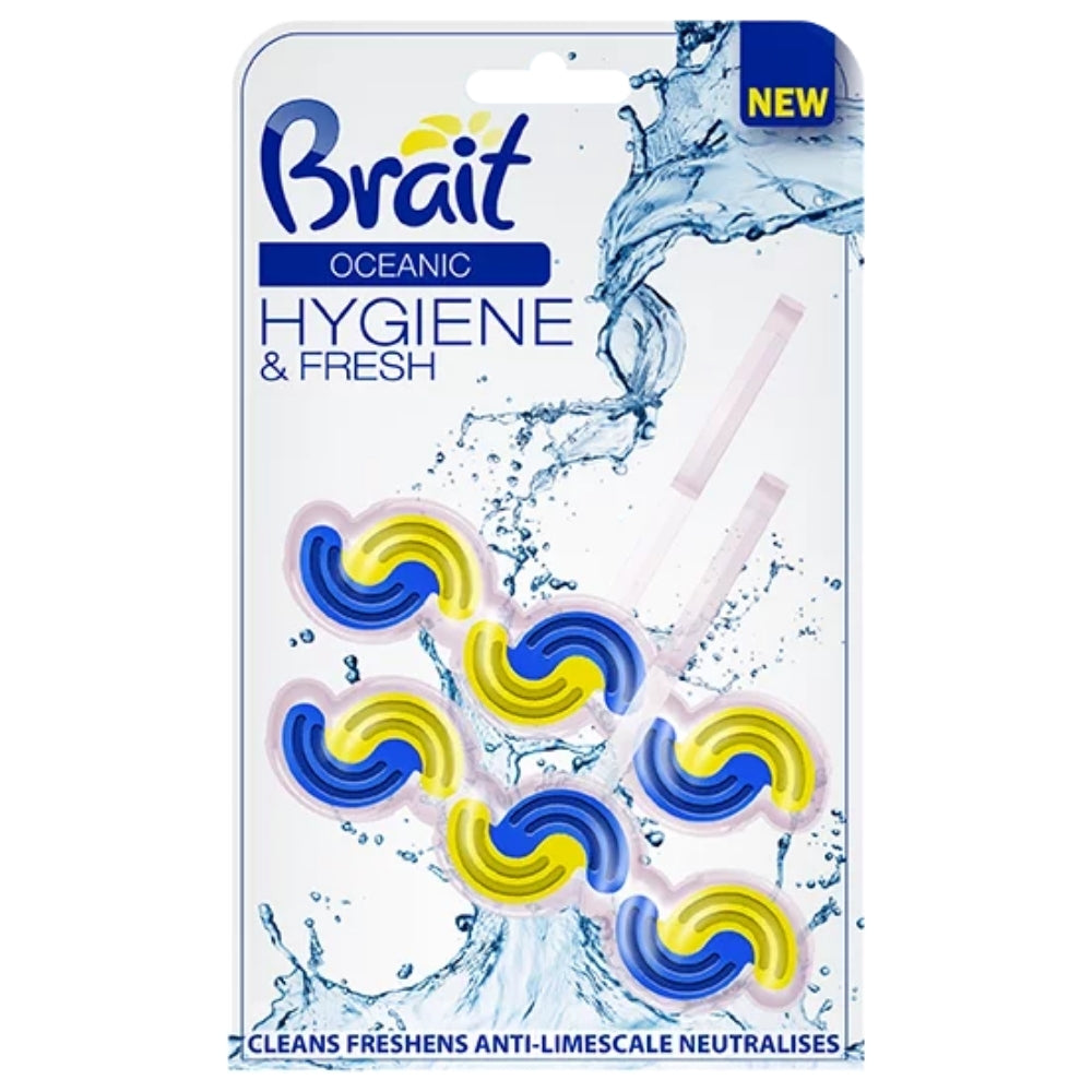 Brait odorizant wc haygiene 2x45g oceanic