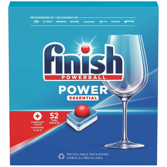 Finish tablete poer assential fresh 52buc