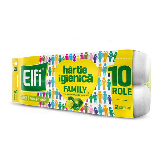 Elfi family hartie igienica 2str lamie 10role