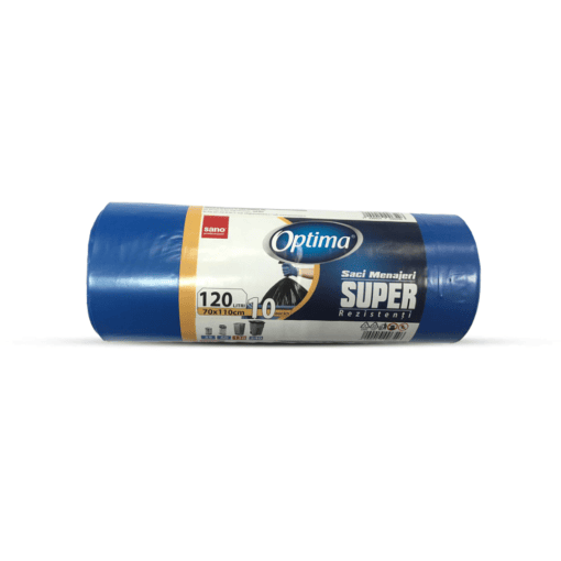 Optima saci 120L albastru 10buc