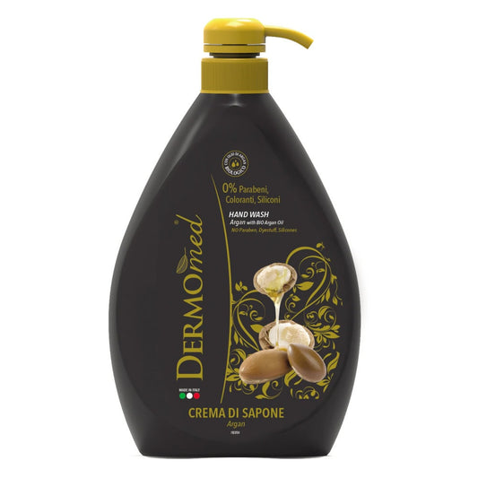 Dermo med sapun lichid pomp 1L argan