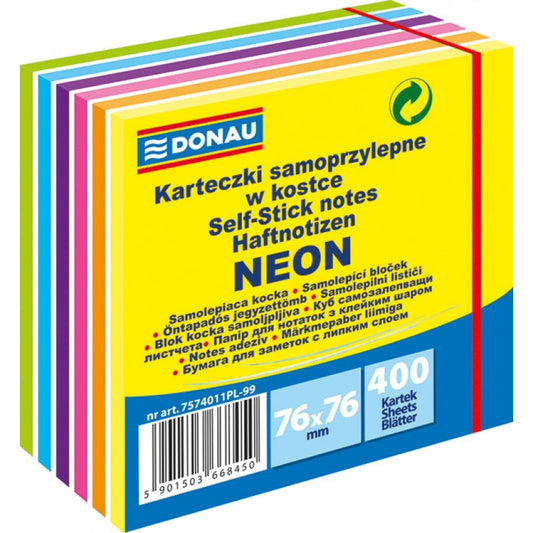 Notes adeziv mix culori 76/76mm