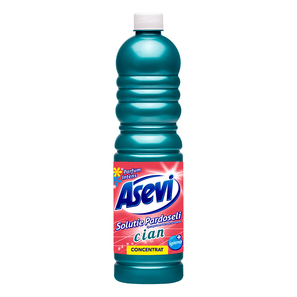 Asevi solutie pardoselei 1L cian