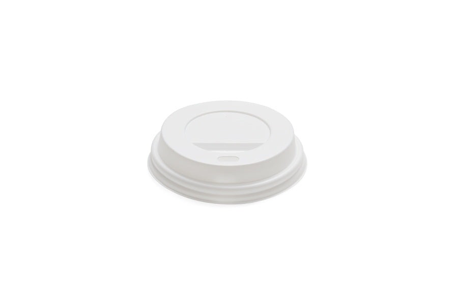 Capac plastic 12 oz alb 50buc/set