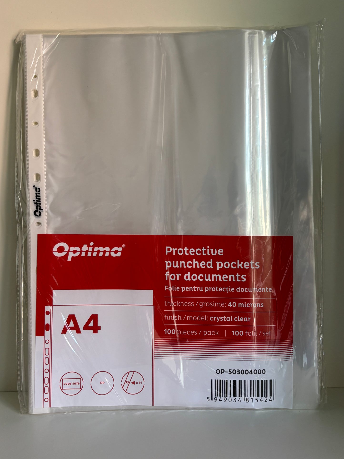 Folie de protectie set 100 buc, 40 microni
