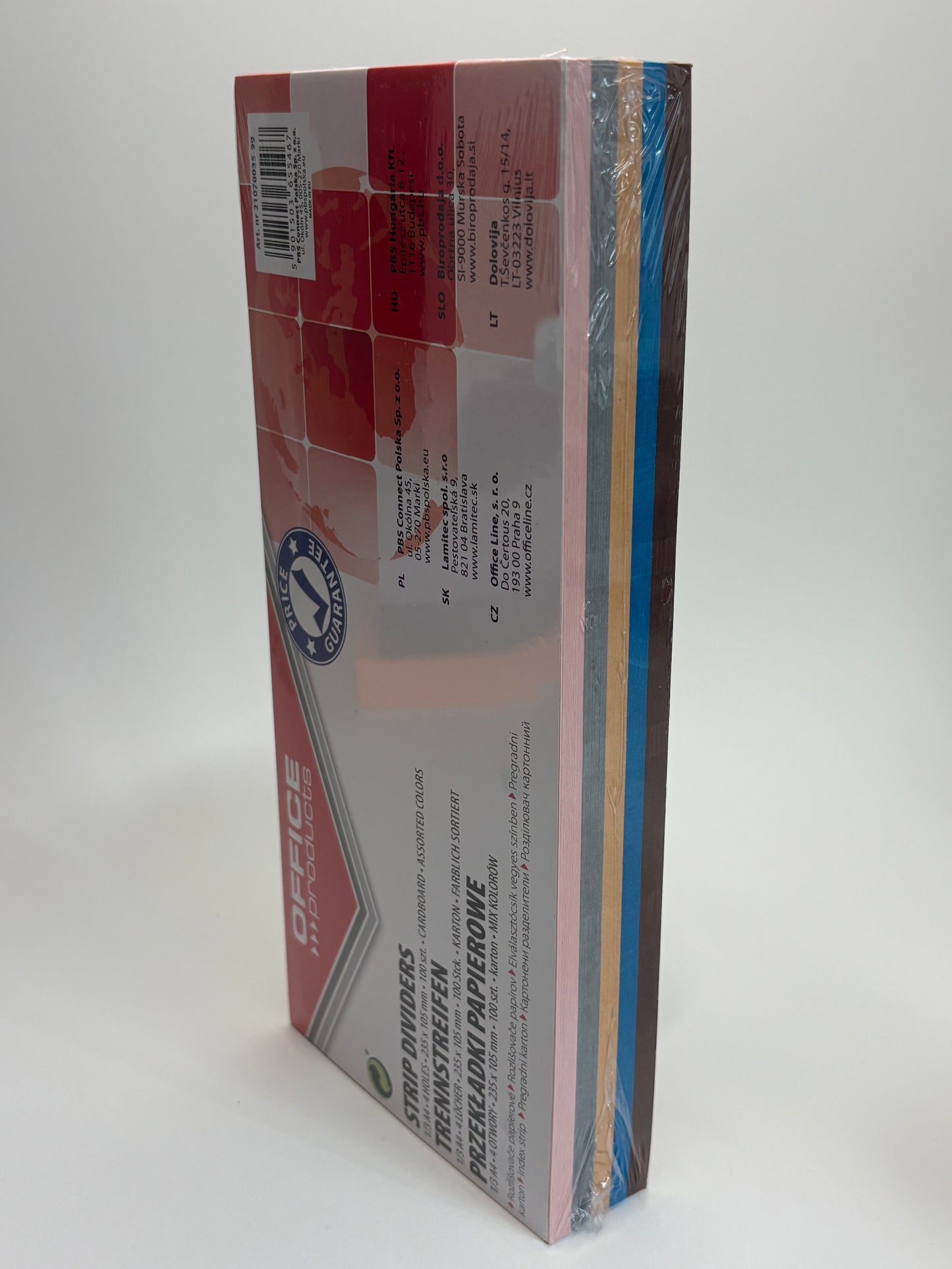 Separatoare mix culori, set 100buc