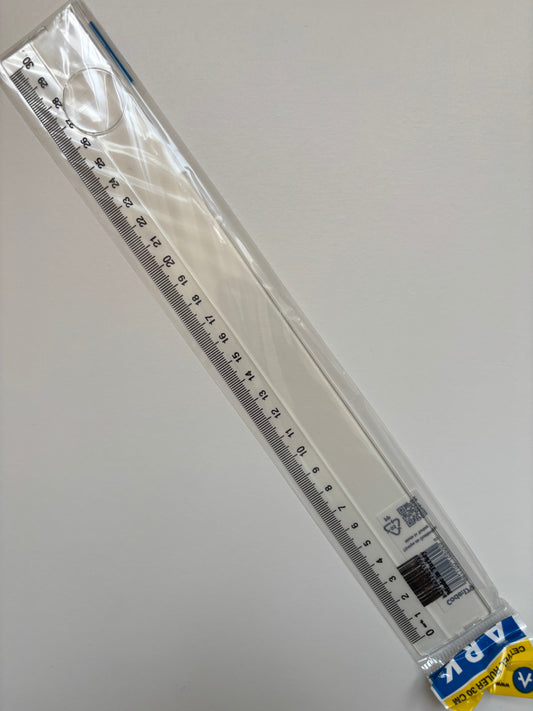 Rigla plastic 30 cm