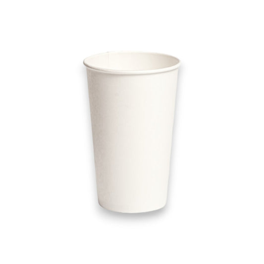 pahar carton 16 oz alb 50 buc/set