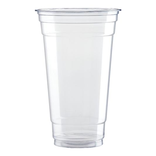 pahar plastic transparent  16 oz 50buc/set